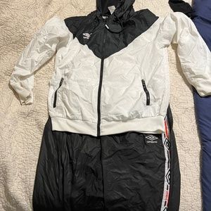 Umbro track/ warm up suit
